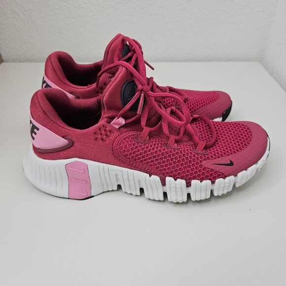 Nike Free Metcon 4 Sweet Beet Pink White CZ0596-600 Women’s Size 8 - Picture 3 of 8